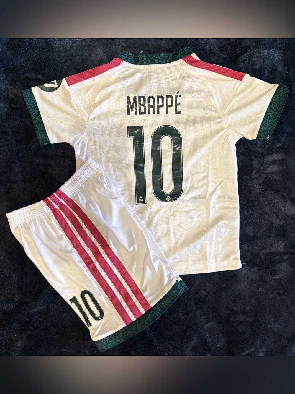 Real Madrid 2026/27 Home kids soccer jersey set # Mbappe 10# slim fit # NWT